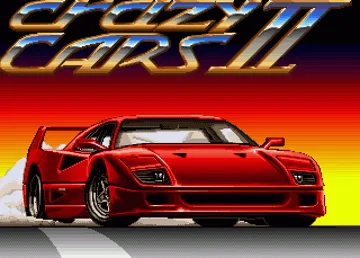 Crazy Cars II screen shot title